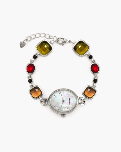 Harmonic Hour Multicolored Watch Bracelet