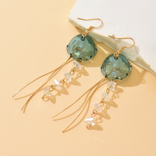 JELLYFISH DANGLE EARRINGS (PAIR)