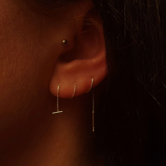 Ena Sol Chain Earrings