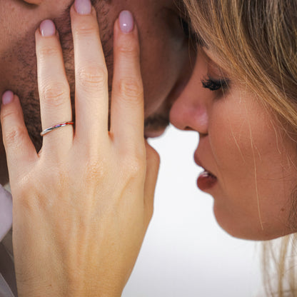 Ravishing Red String of Destiny Elegant Ring